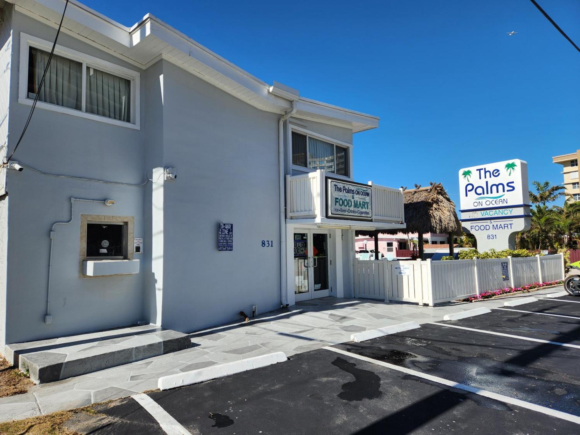 The Palms On Ocean Motel Pompano Beach Eksteriør billede